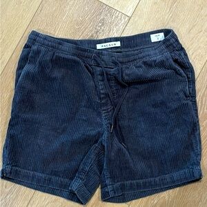 Mens PacSun Corduroy Charcoal Volley Shorts
